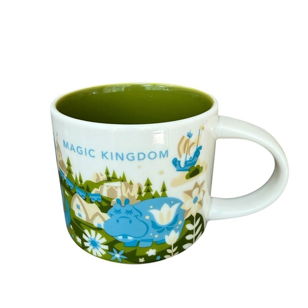 Starbucks You Are Here Walt Disney World Magic Kingdom Mug New Florida New